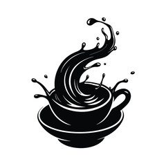 Espiral de Salpicadura de Té Verde Dinámico