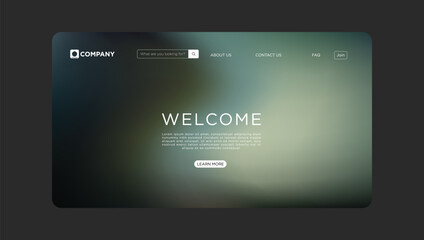 Engaging website template with modern design for business, showcase your brand with ease using this layout