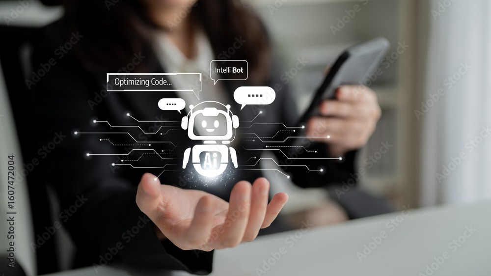 Poster ai chatbot using prompt engineering and llm deep learning delivers explainable generative ai for sma