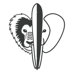 hand drawn sketch of a butterfly