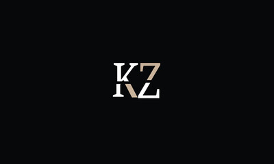 KZ,ZK,ZK,Z,K abstract, letters, logo, monogram, style, symbols, ambitions, icons, 
