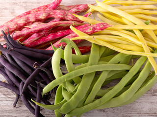  different bean types on table