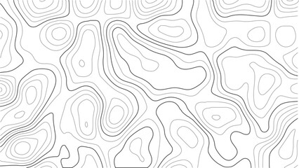 Topography inspired vector terrain with detailed elevation mapping, abstract contour curves, and grid overlays for modern nature poster designs