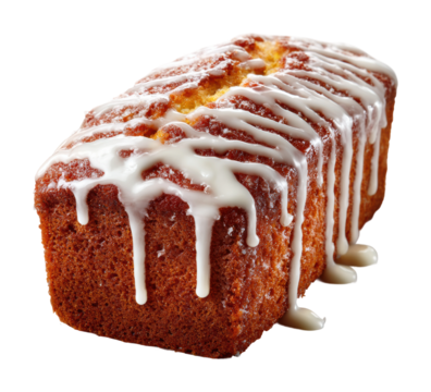 Delicious lemon drizzle cake recipe kitchen food cozy top view baking delight isolated on transparent background