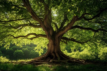 Majestic tree, natures beauty