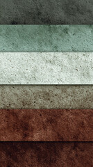 Earthy gradient blending warm copper, natural moss green, soft oatmeal, and cool stone gray creates a grounded, organic feel with rustic warmth and subtle texture for versatile backgrounds.

