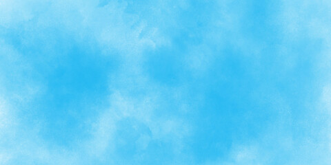Light blue grunge powder texture art creative and painted design watercolor abstract background for design, natural sky-blue beautiful vintage grunge texture artistic watercolor splash background.