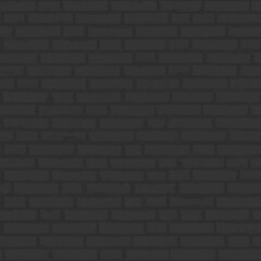 black brick wall