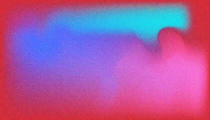 Mix colorful noisy gradient grunge grainy background image.