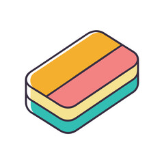 Realistic Chalk Pastel Vector Icon for Creative Art Projects
