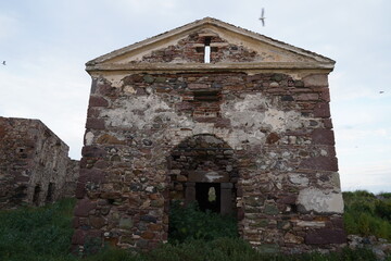 Fototapeta premium Agios Georgios Monastery in Ayvalık Turkey