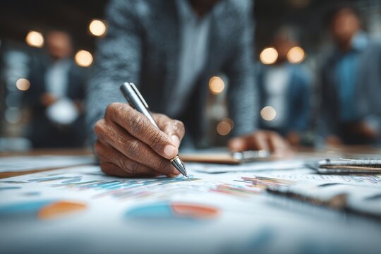 Collaboration among team members during a brainstorming session in a modern office space exploring creative ideas for a project - Powered by Adobe