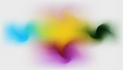 Mix colorful noisy gradient grunge grainy background image.