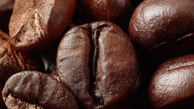 Discovering the rich aroma and texture of freshly roasted coffee beans from a local roastery in the heart of the city