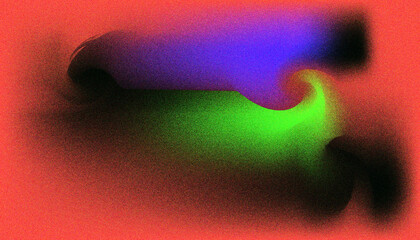 Mix colorful noisy gradient grunge grainy background image.