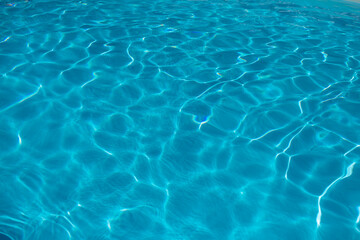 Swimming Pool Water Reflections