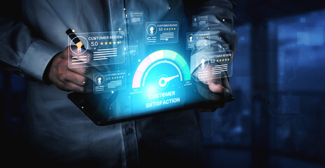 Customer experience review analysis, customer satisfaction improvement, feedback data evaluation,...