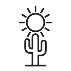 A serene portrait of a solitary cactus bathed in warm desert light, symbolizing endurance, solitude, and the quiet elegance of nature’s resilience./