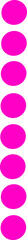 Obraz premium Abstract Magenta Shapes Pattern