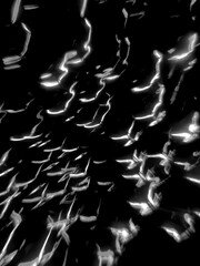 Abstract black and white motion blur image