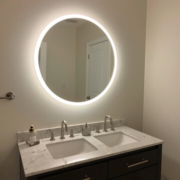 modern bathroom interior