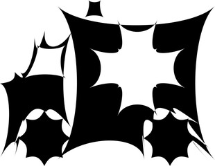 B/W Abstract forms and symbols. symbols. figuras abstractas. diseño y formas abstractas. blanco y negro. Retro