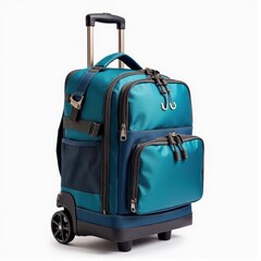 Wheeled Bag with Automatic Unfolding Mechanism