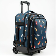 Wheeled Bag with Automatic Unfolding Mechanism