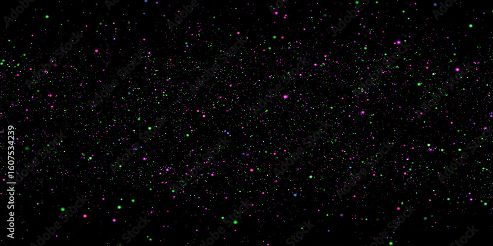 Poster abstract background with particles
