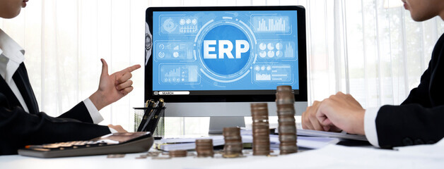 ERP enterprise resource planning software for brisk business to plan the marketing strategy