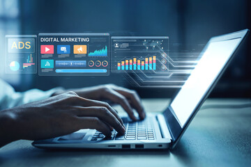 Online ads and digital marketing help brands grow. Content marketing builds engagement. Marketing tools boost ROI. Effective ads and marketing drive online business success. Spline