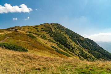 Hiking in the Mala Fatra Mountains, Slovakia.