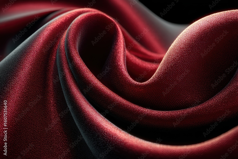 Poster vibrant red flower petals creating a rich tapestry of texture and color in a close-up view designed 