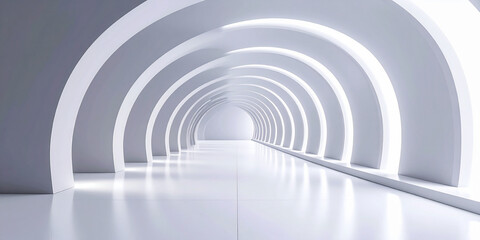 Obraz premium light in the tunnel