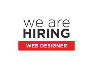 Exciting opportunity! We are hiring a talented web designer to join our innovative team and create stunning digital experiences now