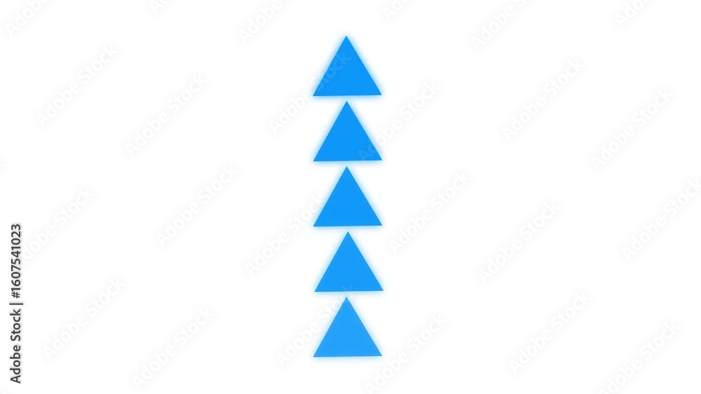 Poster direction arrow animation. directional arrows going direction for social media. arrow sign animation