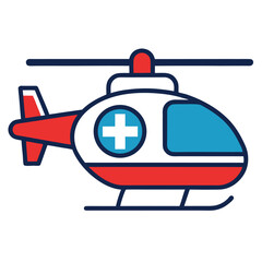 helicopter icon vector illustration
