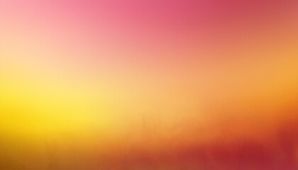 Obraz premium soft gradient background in warm yellow and pink shades for design