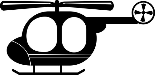 helicopter transport icon