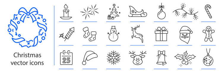 Christmas icons