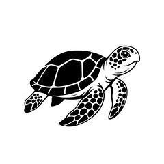 Sea Turtle Vector Illustration