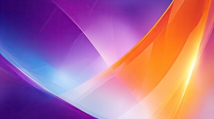 Abstract design with overlapping vibrant colors.