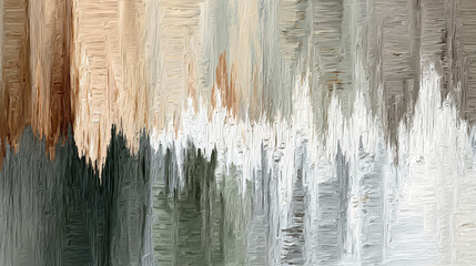 gradient blending driftwood beige, clouded jade, moonstone gray, and silver birch creates a serene, natural background symbolizing earthiness, calm, balance, and subtle sophistication with smooth tran