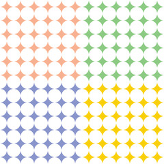 Colorful Pattern Diamond Shapes Abstract Pattern Vector Shapes