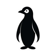 penguin on a white background