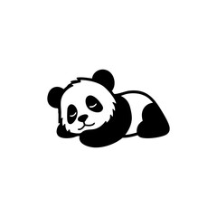 sleeping giant, Cute Sleeping Panda Cartoon, Sleeping Panda Character for Kids