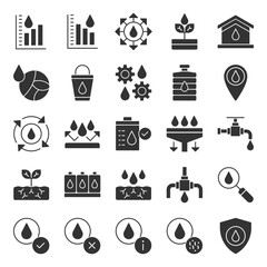 Water Icon Set
