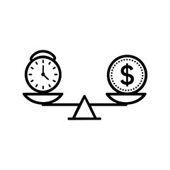 time vs money vector