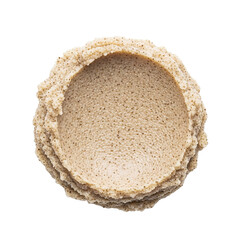 Abstract sand texture in a circle