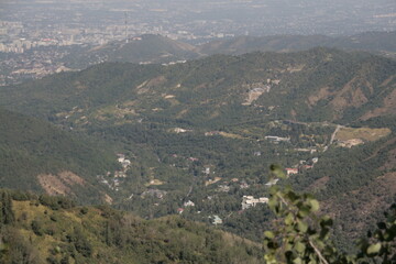 view from the top of the mountain